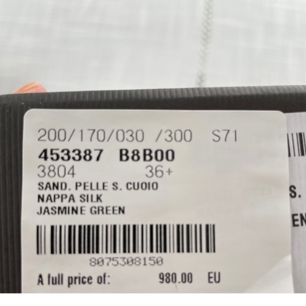 Gucci Silk Green mules - Picture 6 of 7